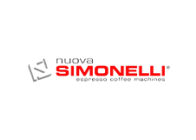 Nuova simonelli logo, a brand for espresso coffee machines.