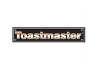Logo of toastmaster, a brand name, on a white background.