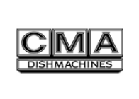 Logo of cma dishmachines, a company specializing in manufacturing commercial dishwashing equipment.