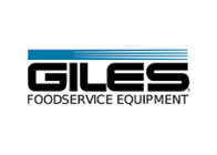 Logo of giles foodservice equipment.