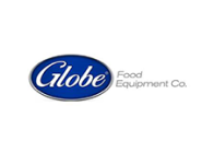 Logo of globe food equipment company.