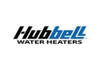 Hubbell water heaters company logo.