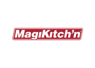 Logo of magikitch'n, a commercial cooking equipment brand.
