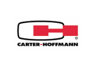 Carter-hoffmann company logo with a red and white motif.