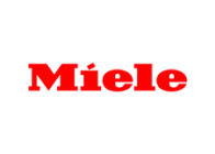 Logo of miele, a home appliances brand.