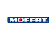 Logo of moffat on a white background.