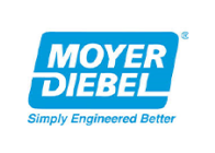 Logo of moyer diebel with the slogan "simply engineered better.