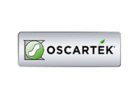 Logo of oscartek, featuring a stylized letter 'o' with a leaf motif.