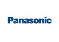 Panasonic brand logo on a white background.